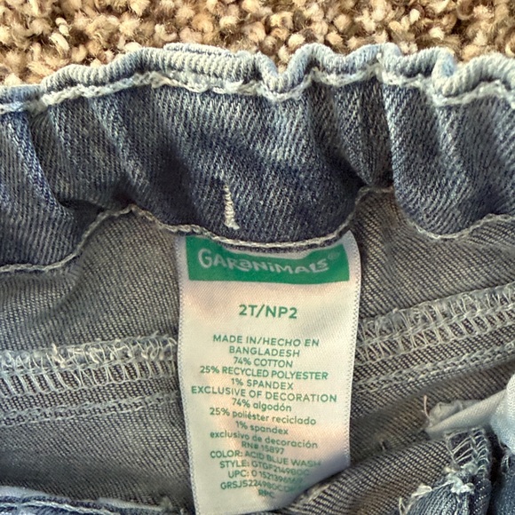 Garanimals Classic Blue Jeans for Girls Size 2t - Picture 2 of 3
